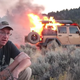 Illustration for article titled Off-Road Vlogger Records His Jeep Wrangler Going Up in a Huge Fireball